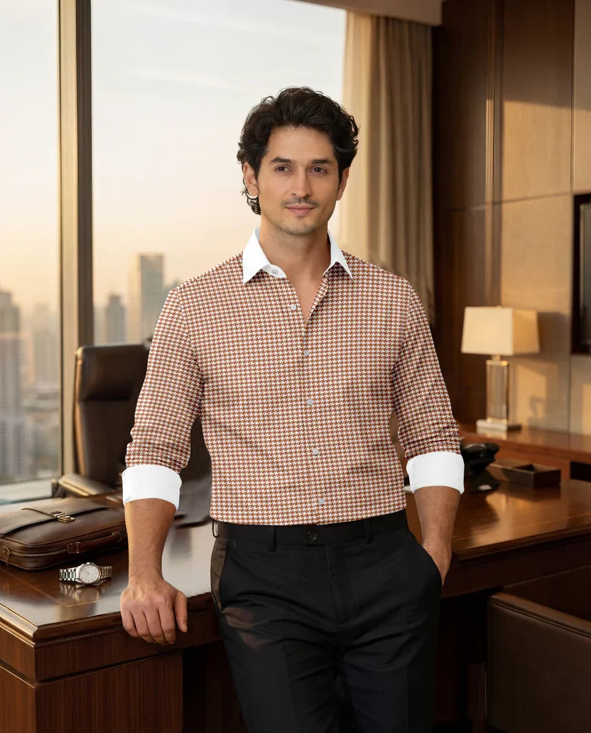 Advero  Copper Brown    Classic Shirt