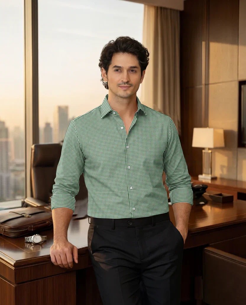 Advero Green Line Classic Plane Shirt