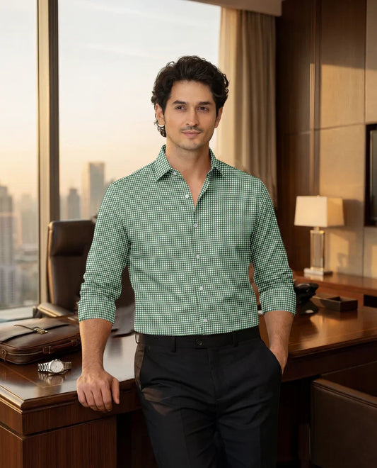 Advero Green Line Classic Plane Shirt