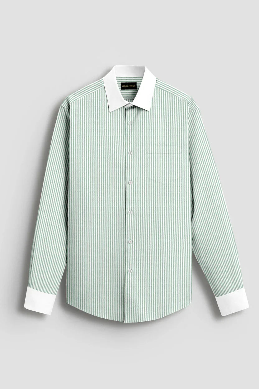 Advero  Pista With White Cuff Caller  Classic Shirt