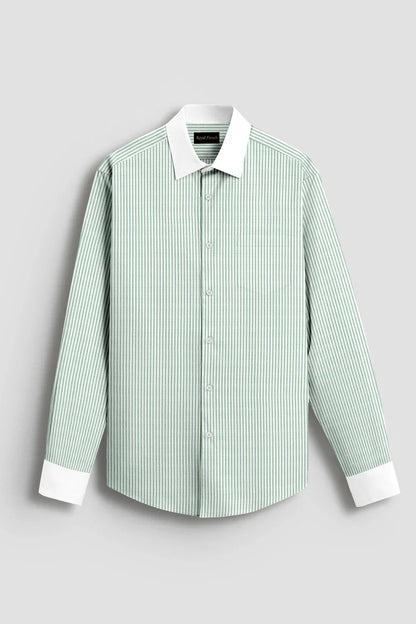 Advero  Pista With White Cuff Caller  Classic Shirt