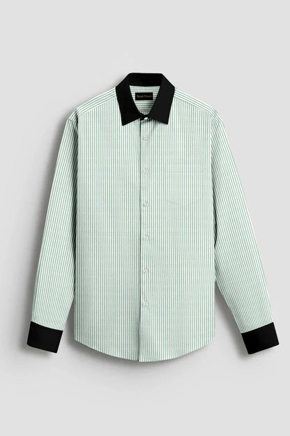 Advero  Pista With BlackCuff Caller  Classic Shirt