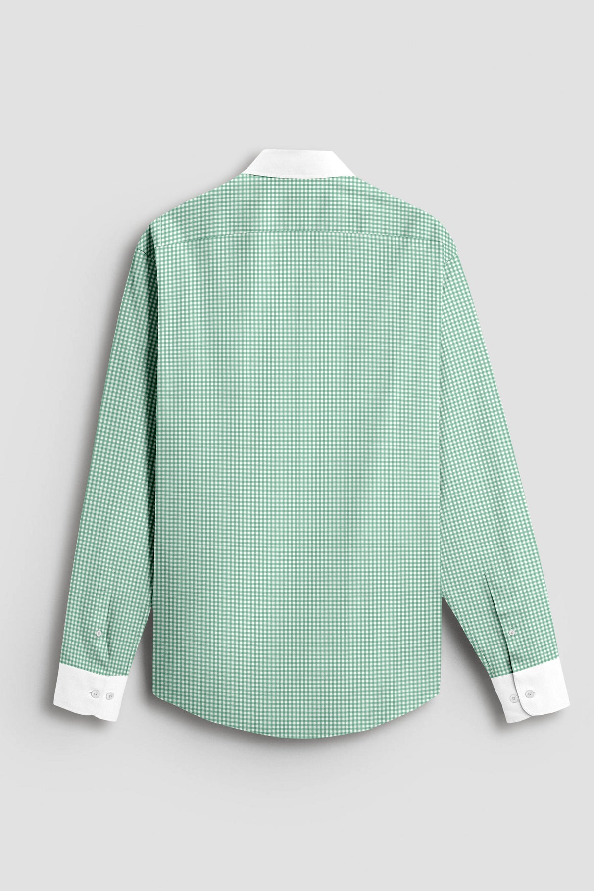 Advero Mint Green  With White Cuff Caller Classic Shirt