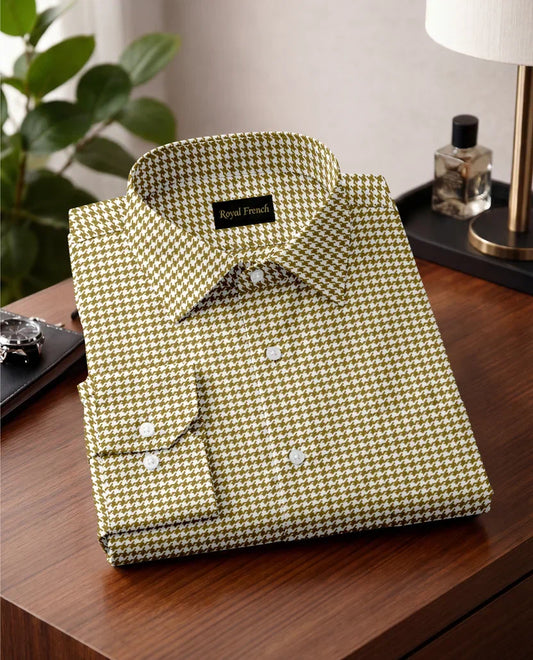 Advero Mustard Yellow Classic Plane Shirt