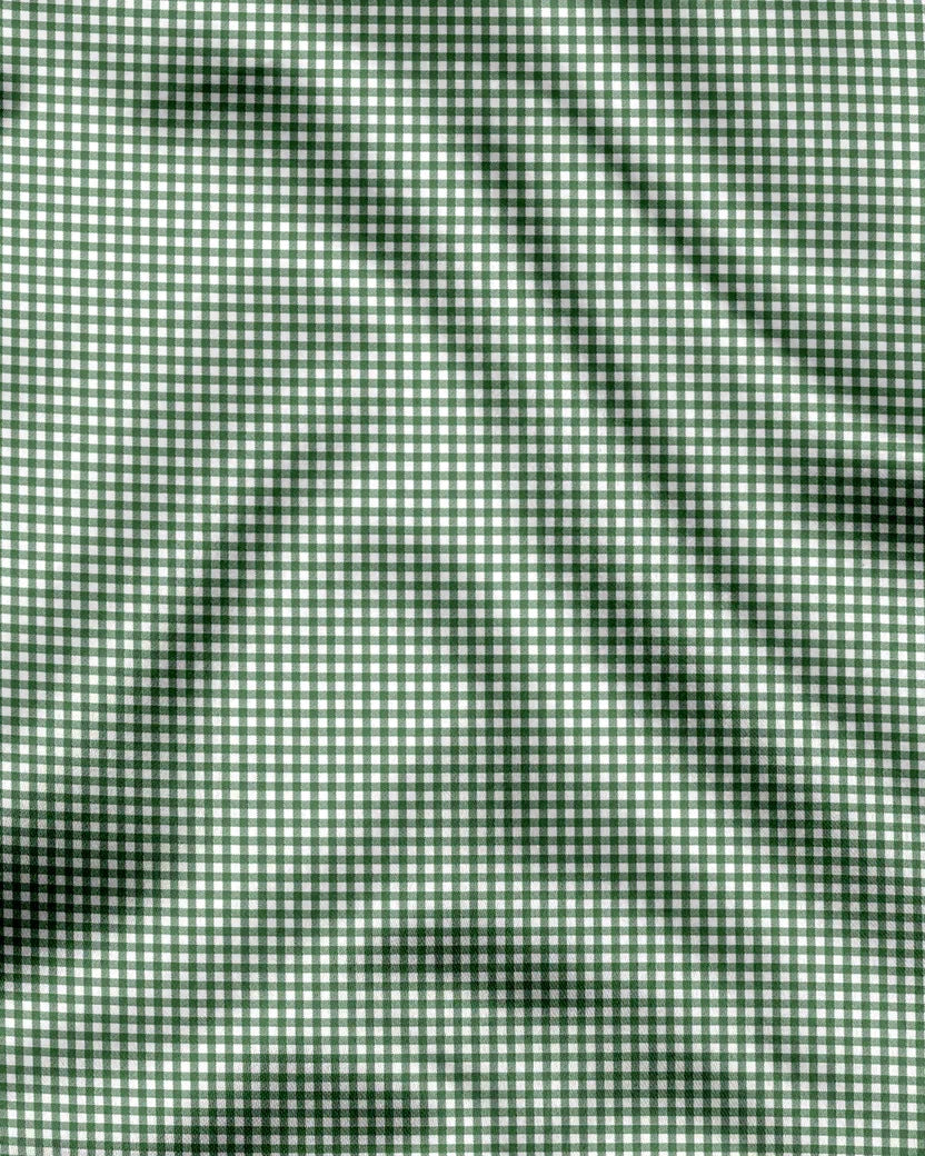 Advero Green Line With White Cuff Caller Classic Shirt