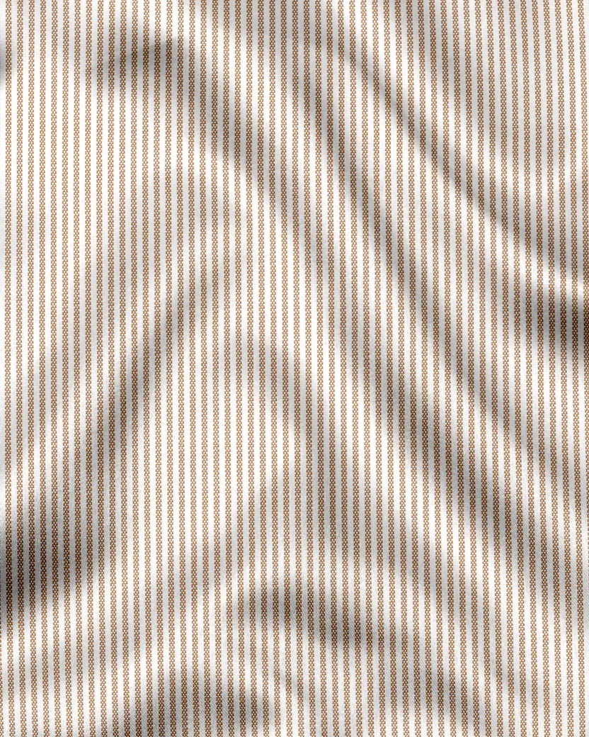 Advero Orange Classic With White Cuff Caller Shirt