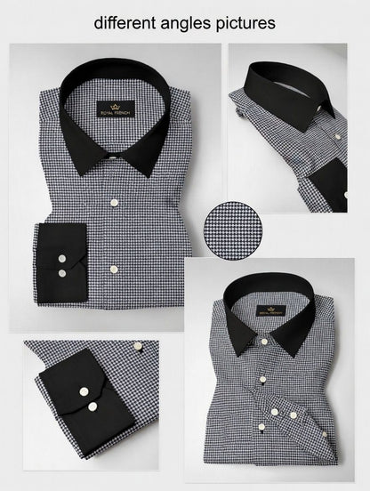 Advero Micro Check Contrast Premium Shirt