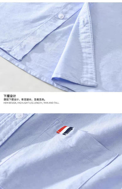 Premium Casual Half Sleeve  Sky Blue Shirt