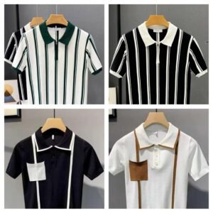Men's Clothing Polo TShirt Summer (Pack of 4)